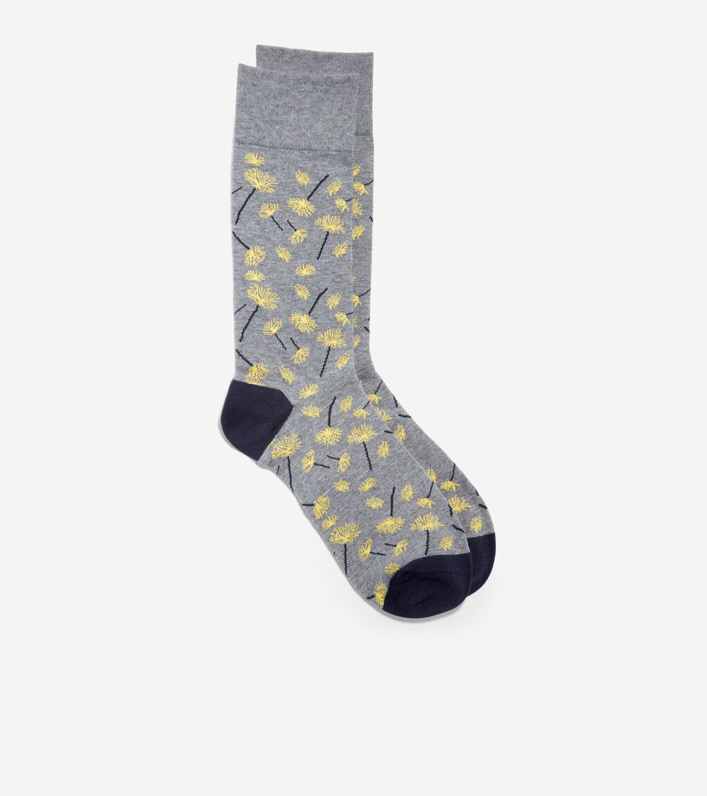 Men's Dandelion Dress Crew Sock 